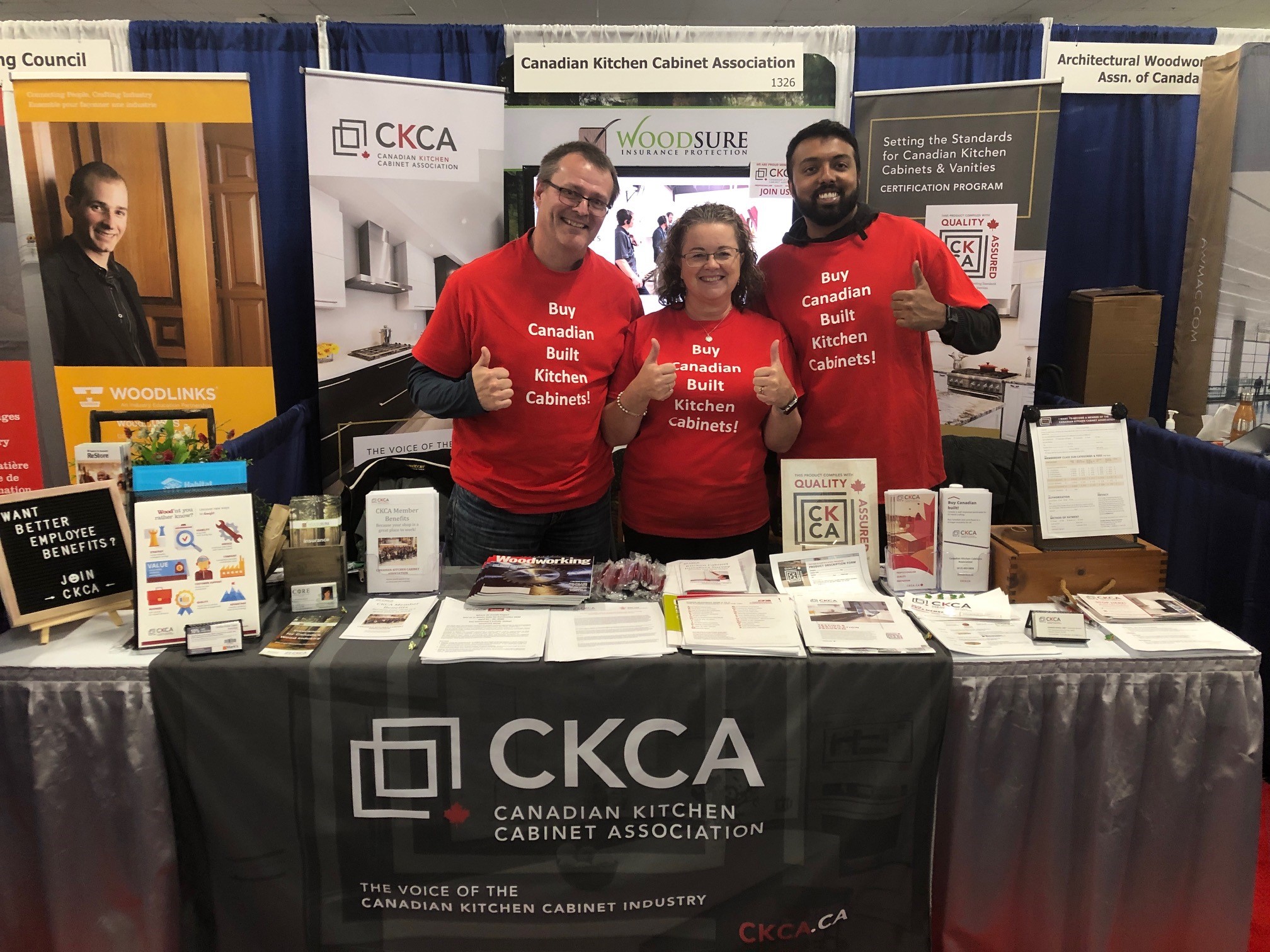 CKCA celebrates Canadianbuilt at the Kitchen and Bath Expo Oct 2527